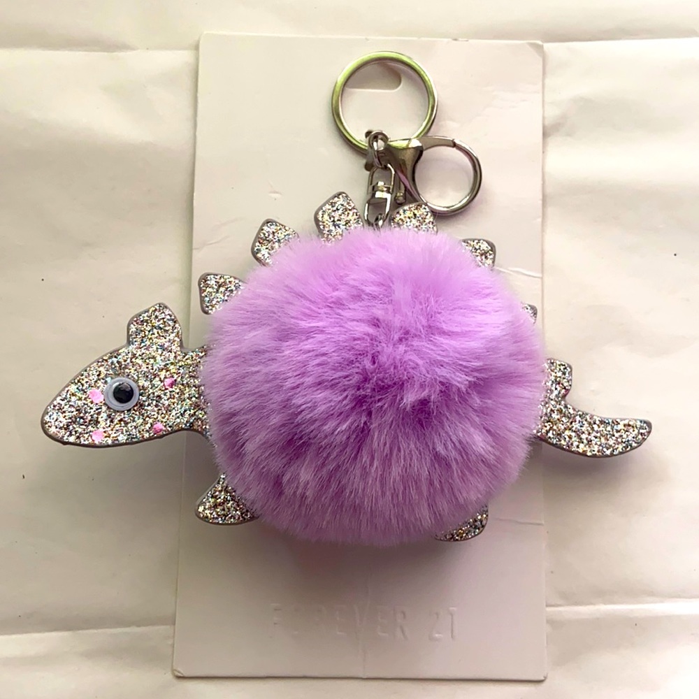🆑Sassy Purple Dinosaur Key Chain